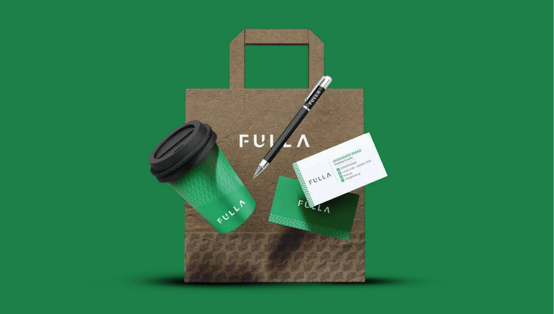 Fulla — هوية بصرية وتطبيقاتها